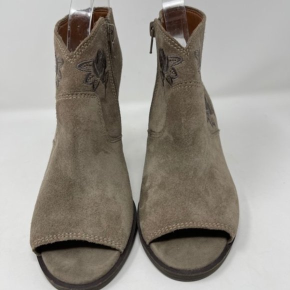 Lucky Brand Listana Peep Toe Slingback Bootie - Picture 3 of 8